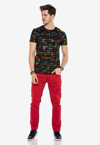 CIPO & BAXX Regular Jeans in Red