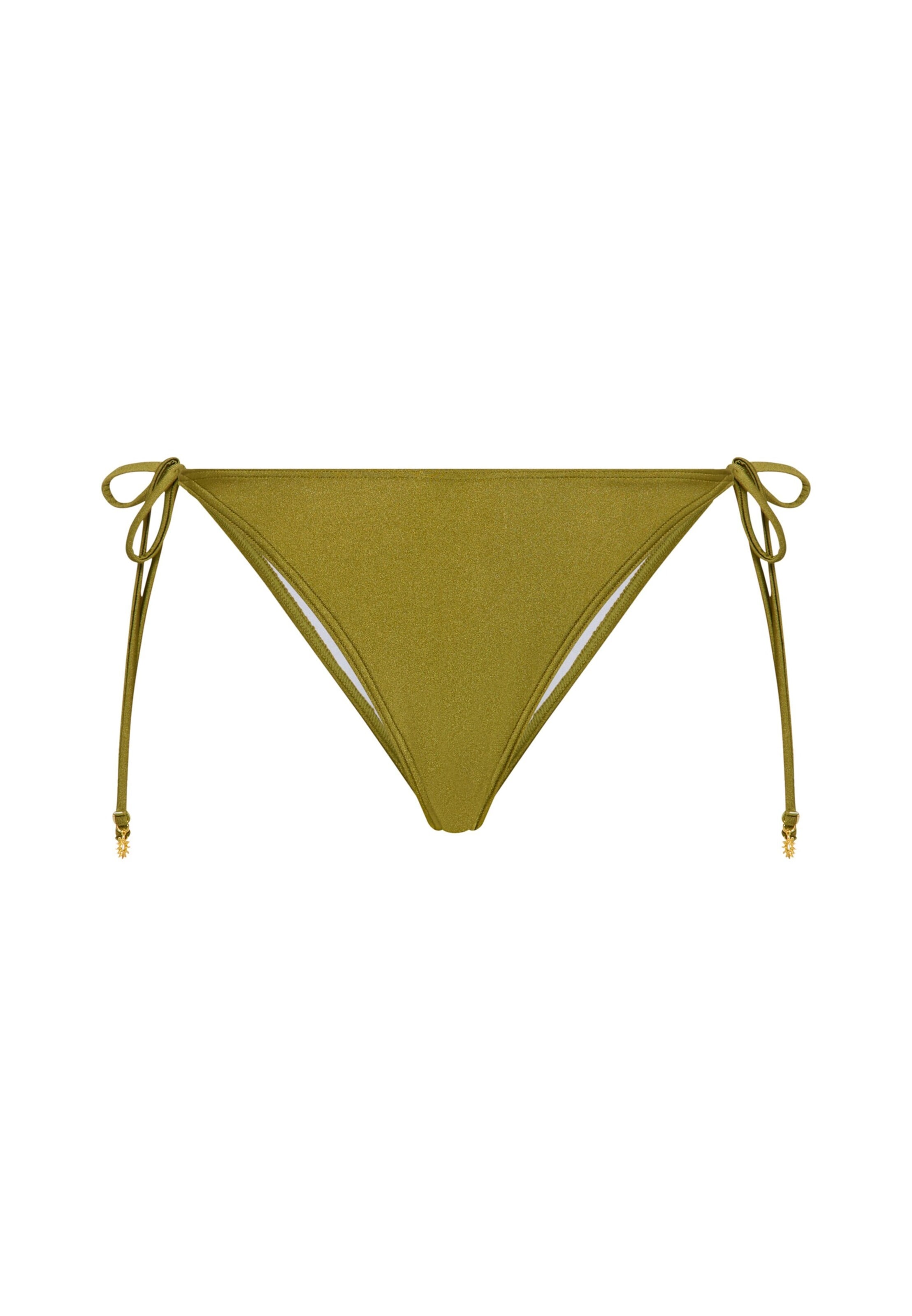 LSCN by LASCANA - Braga de bikini 'Mix-Kini' en verde: frente