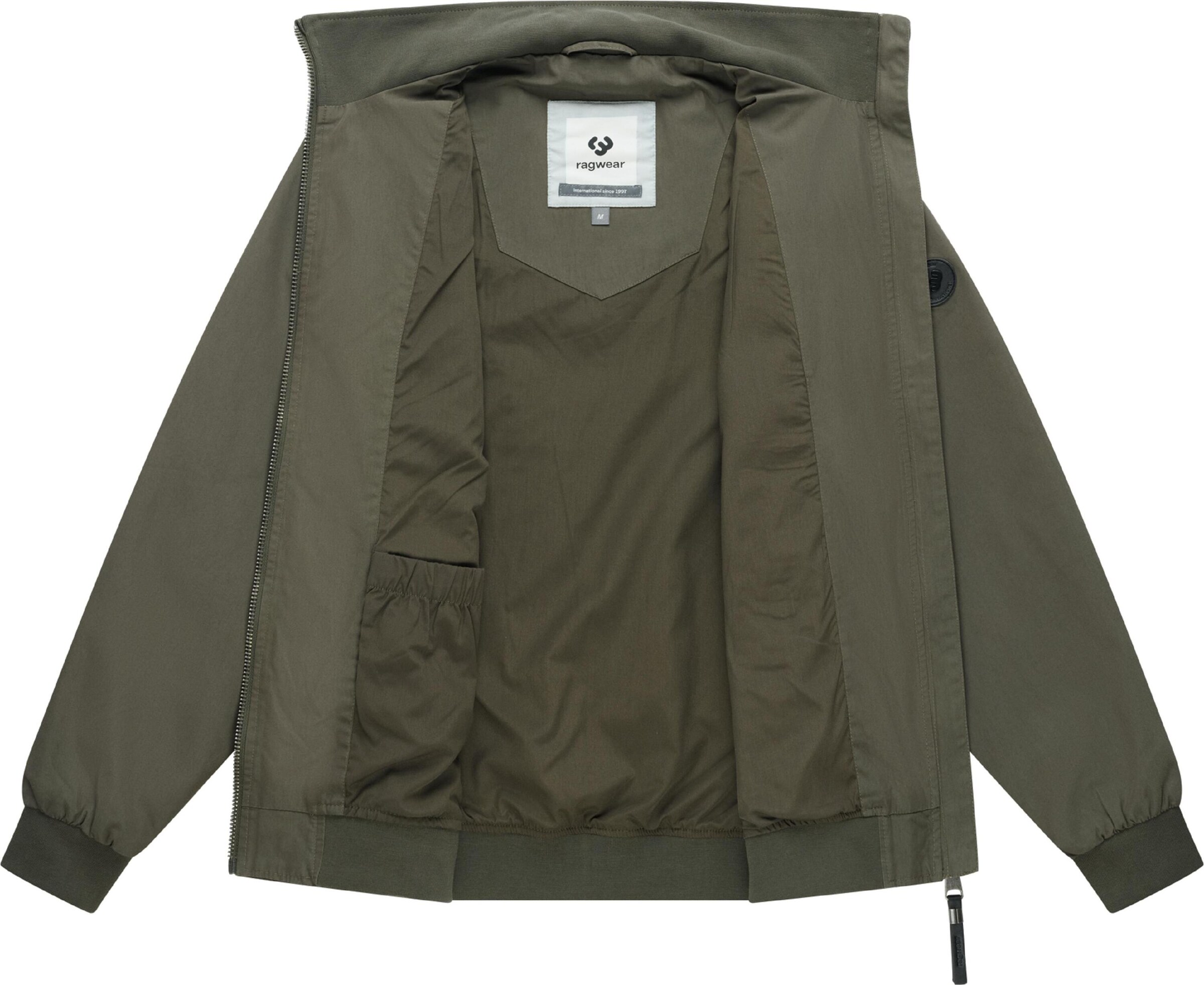 Veste mi-saison 'Izzyk' Ragwear en vert