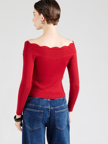 ABOUT YOU Sweater 'Maja' in Red