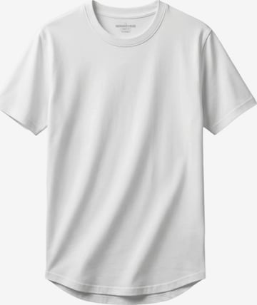 UNORGANIZED BRAND - Camiseta 'BASIC RUNDER SAUM T25' en blanco: frente