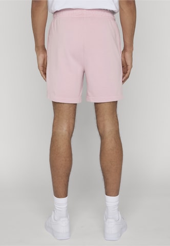 Urban Classics Loose fit Trousers in Pink