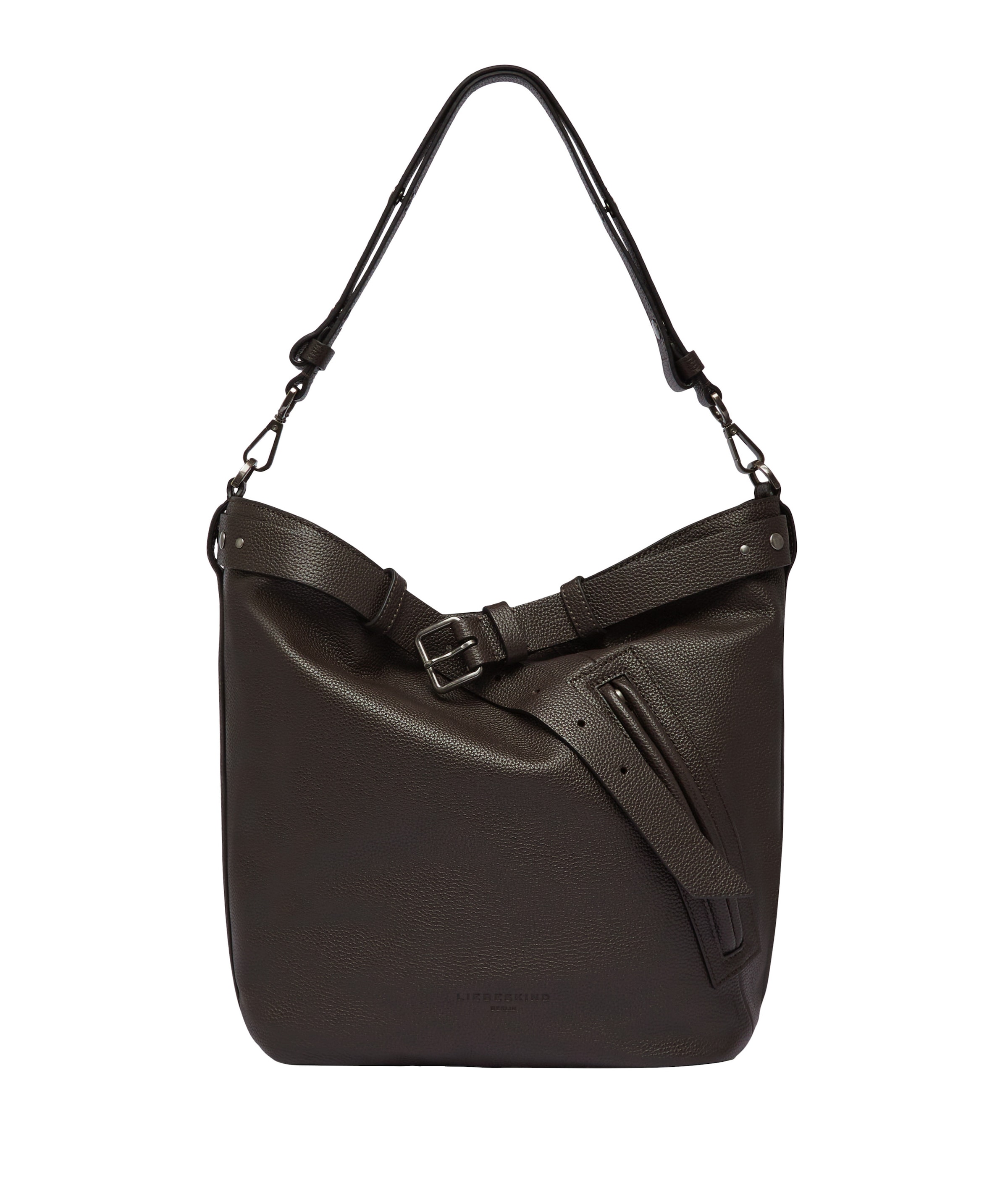 Liebeskind Berlin Shoulder Bag in Brown: front