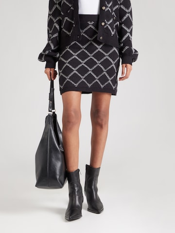 OBJECT Rok 'OBJPILUNA' in Zwart: voorkant