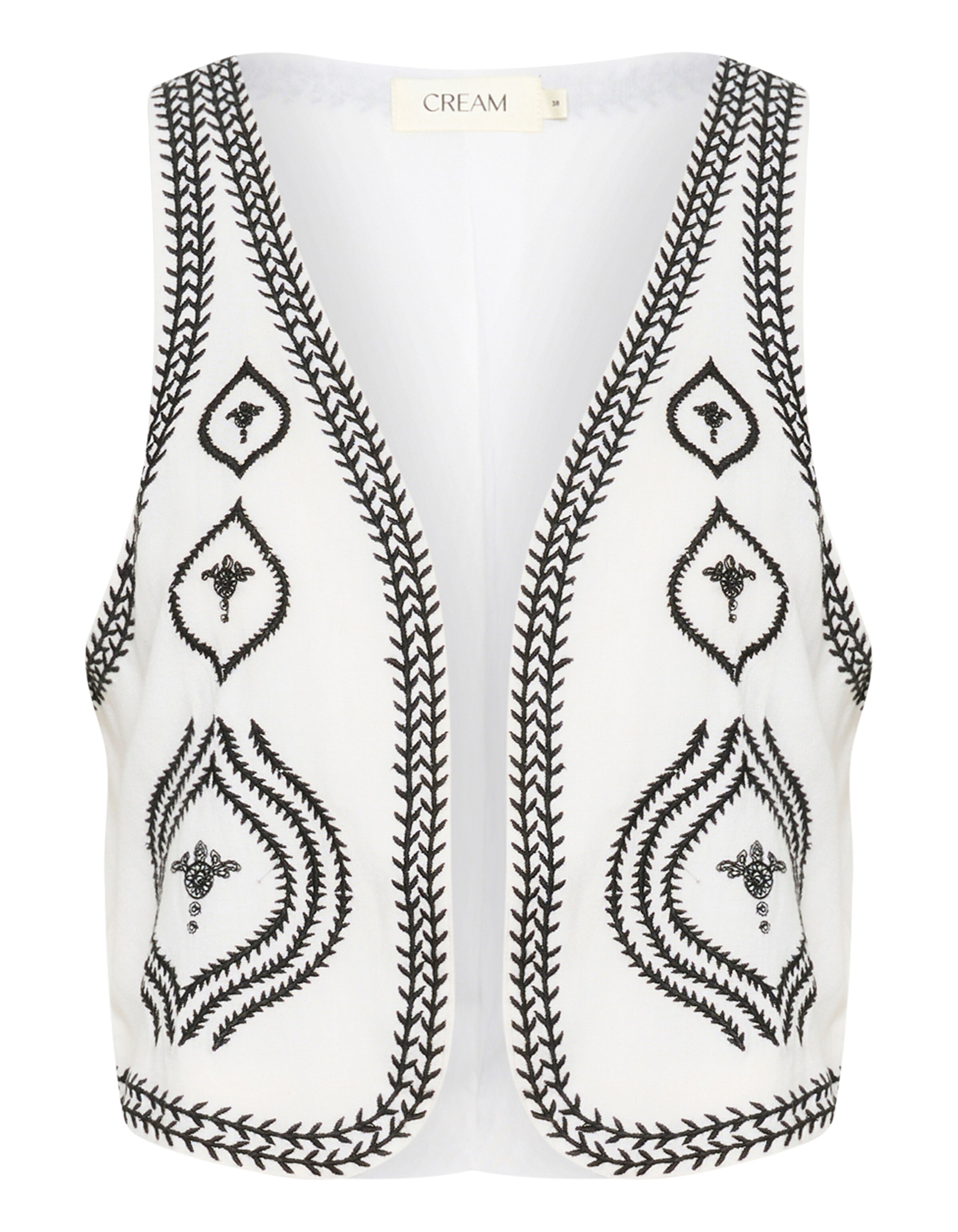 Cream Weste 'CRManju' in Weiß: Vorderseite
