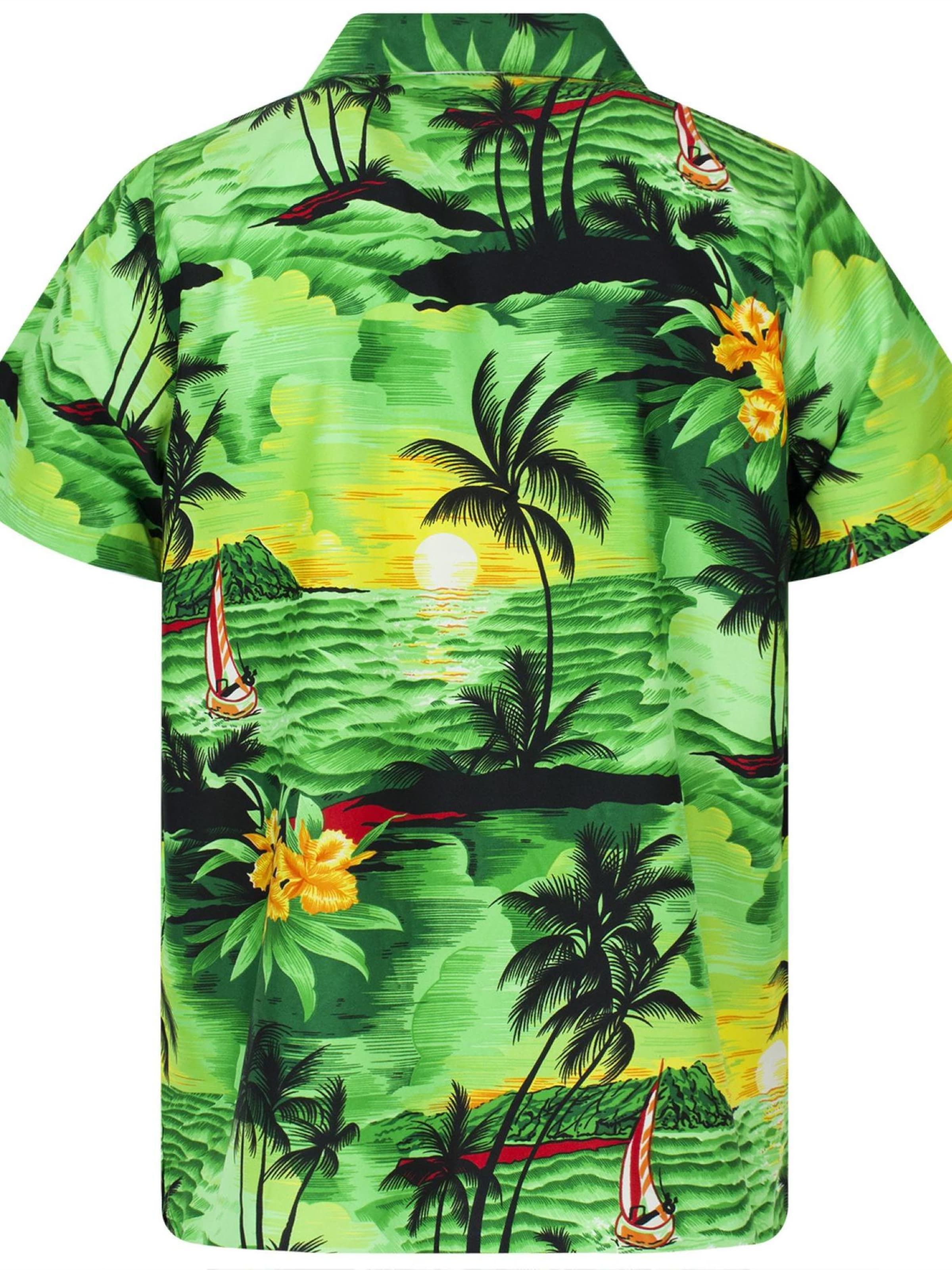 Maglietta 'Surf' di King Kameha in verde