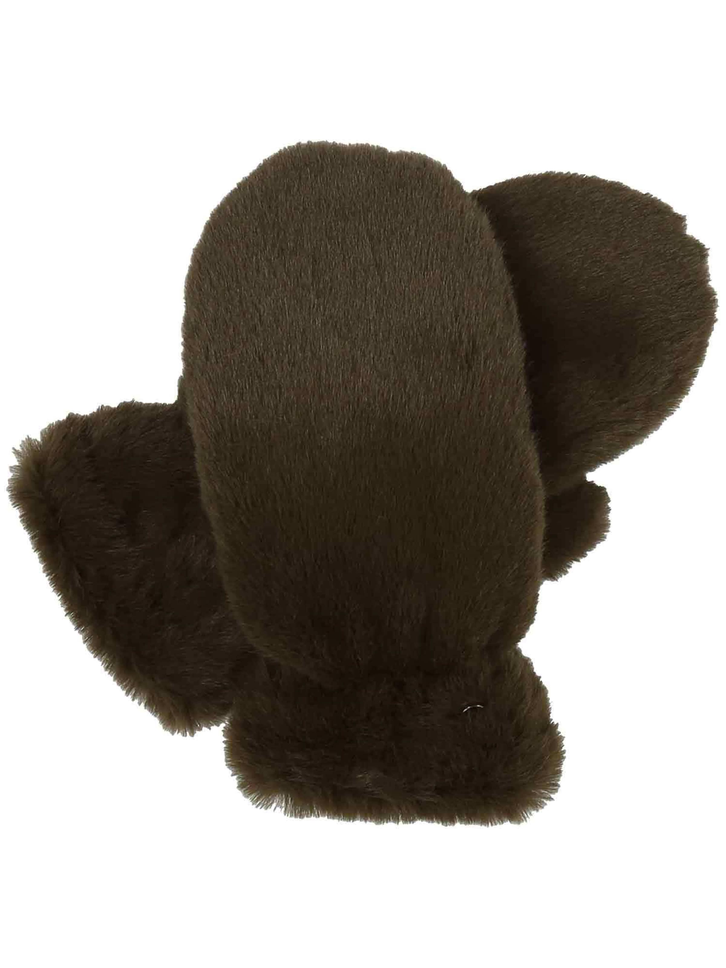 LOEVENICH Fäustlinge in Grün: Vorderseite