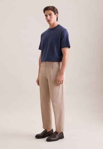 SEIDENSTICKER T-Shirt 'Uni' in Blau