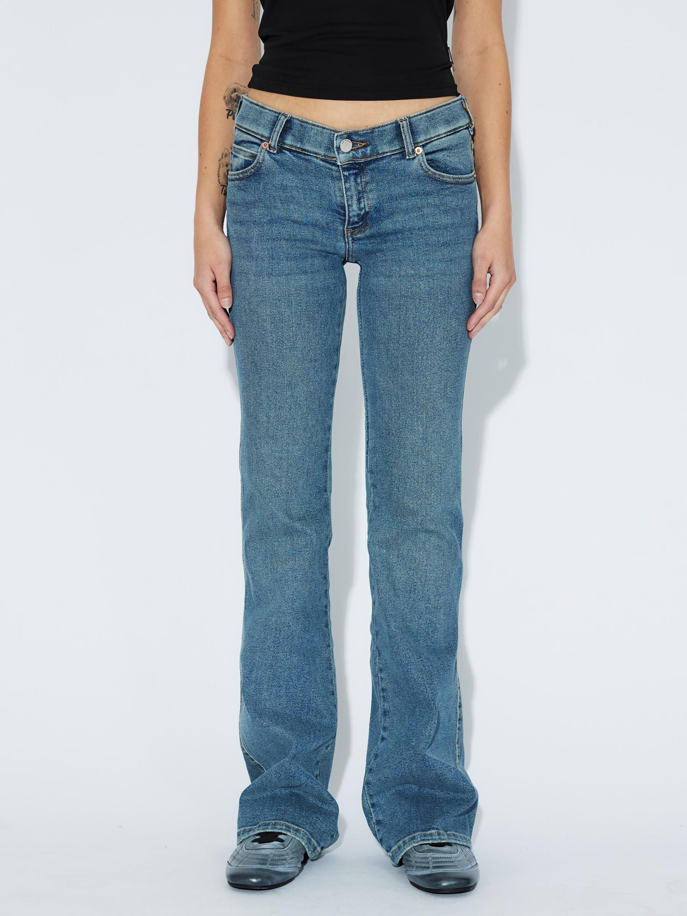 Dr. Denim Slim fit Jeans 'Kily Low Bootcut' in Blue