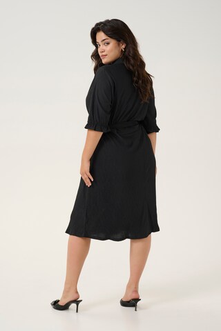 Robe-chemise 'Ruben ' KAFFE CURVE en noir