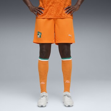 PUMA Regular Workout Pants in Orange: front