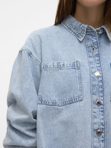 Chemisier 'VMJENNIE' VERO MODA en bleu