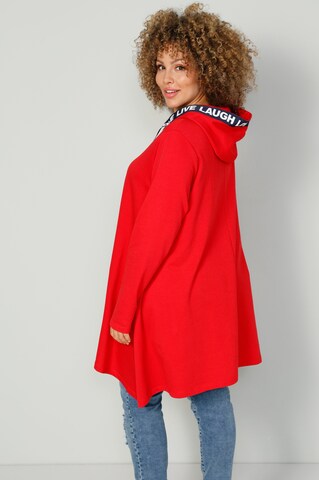 Sweat-shirt MIAMODA en rouge