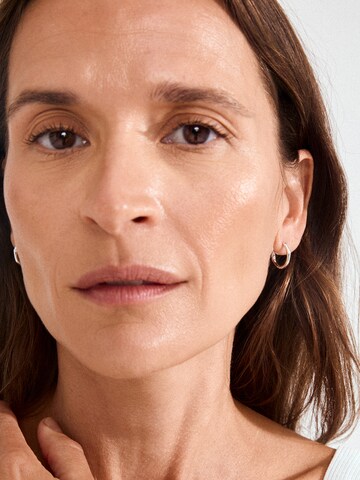 PilgrimNaušnice 'NOVA' - srebro boja