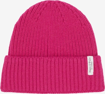 Marc O'Polo Beanie in Pink: front