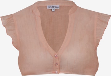 Bluză tradițională (Oktoberfest) 'Waldbrunn' de la MARJO pe portocaliu: față