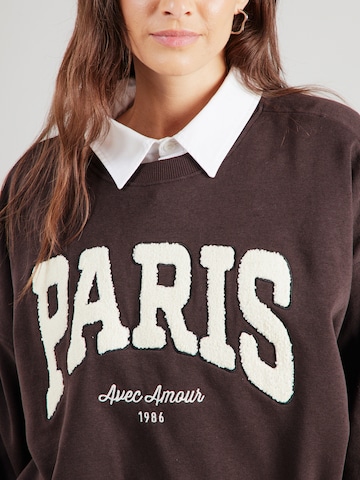 JDY Sweatshirt 'JDYMESA' i brun