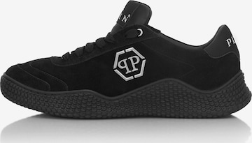 Philipp Plein Sneaker 'Hexagon' in Schwarz: Vorderseite