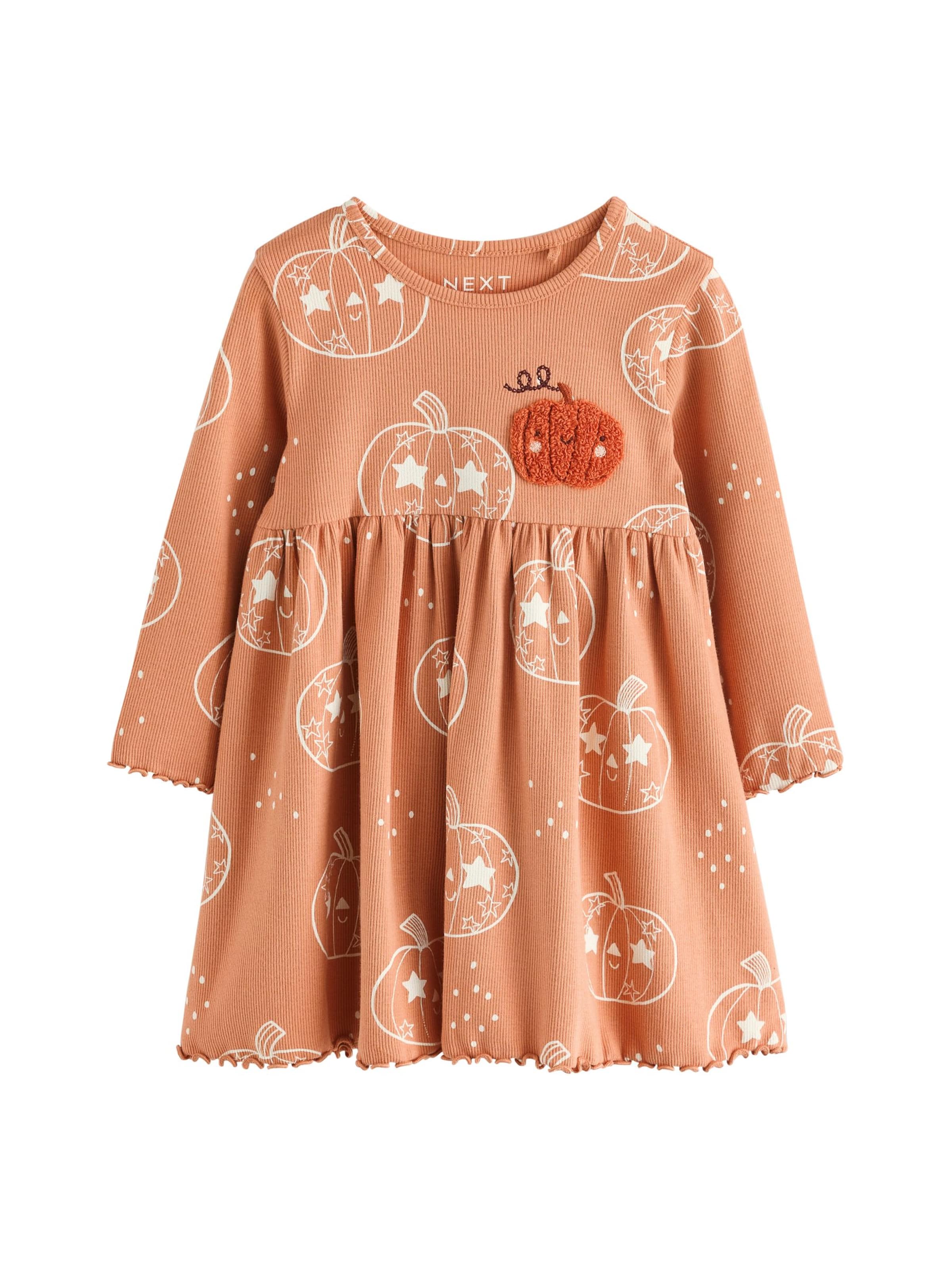 Robe Next en orange : devant