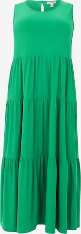 Robe Yoek en vert : devant