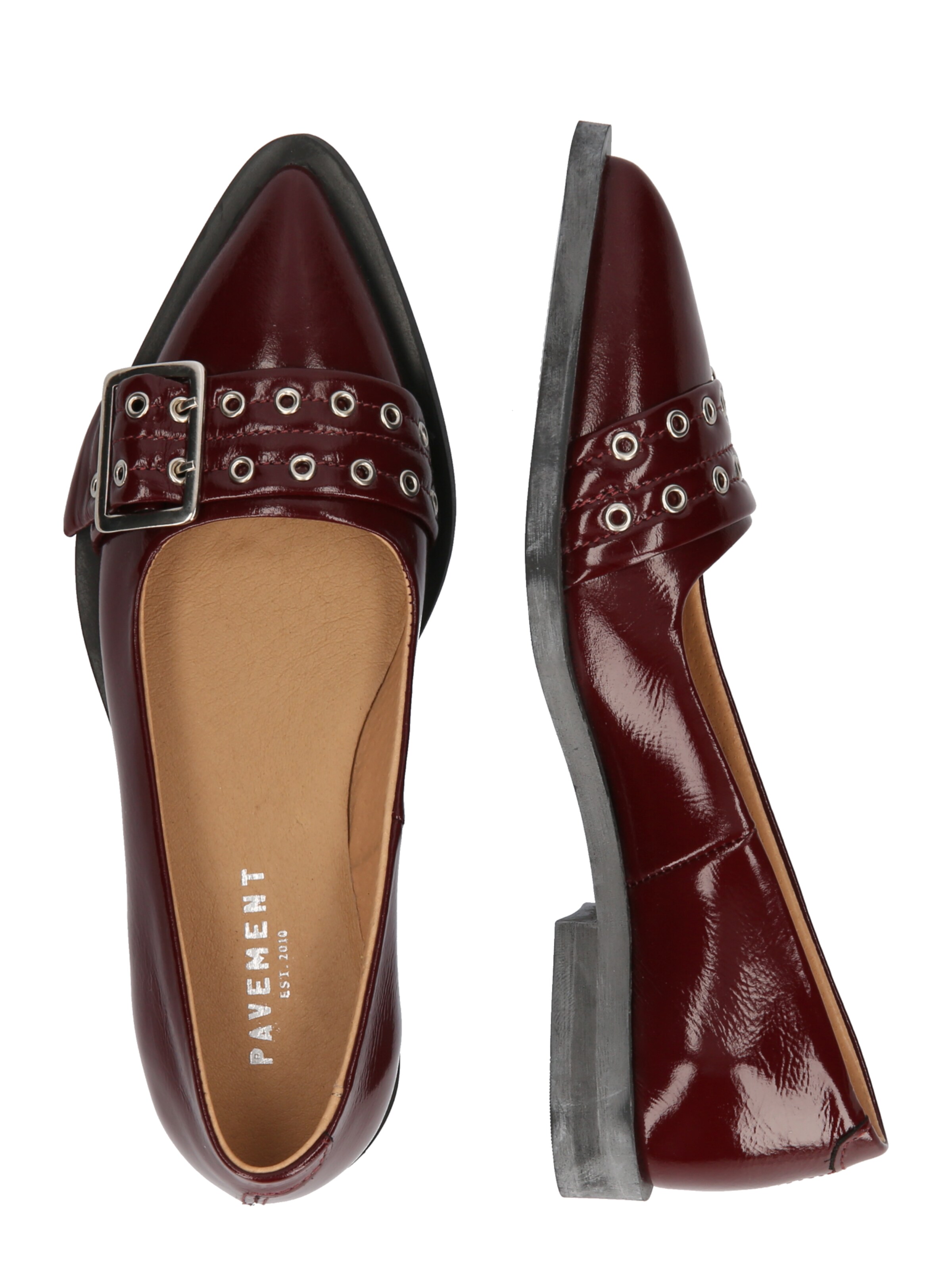 Balerini 'Saso' de la PAVEMENT pe roșu