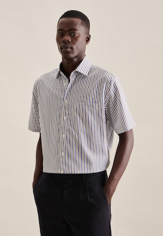 SEIDENSTICKER Regular fit Zakelijk overhemd 'SMART ESSENTIALS' in Gemengde kleuren: voorkant