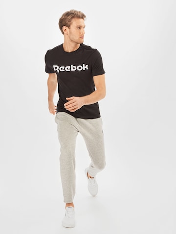 Reebok T-Shirt in Schwarz
