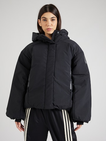 ADIDAS SPORTSWEAR Куртка в спортивном стиле 'Myshelter' в Черный: спереди