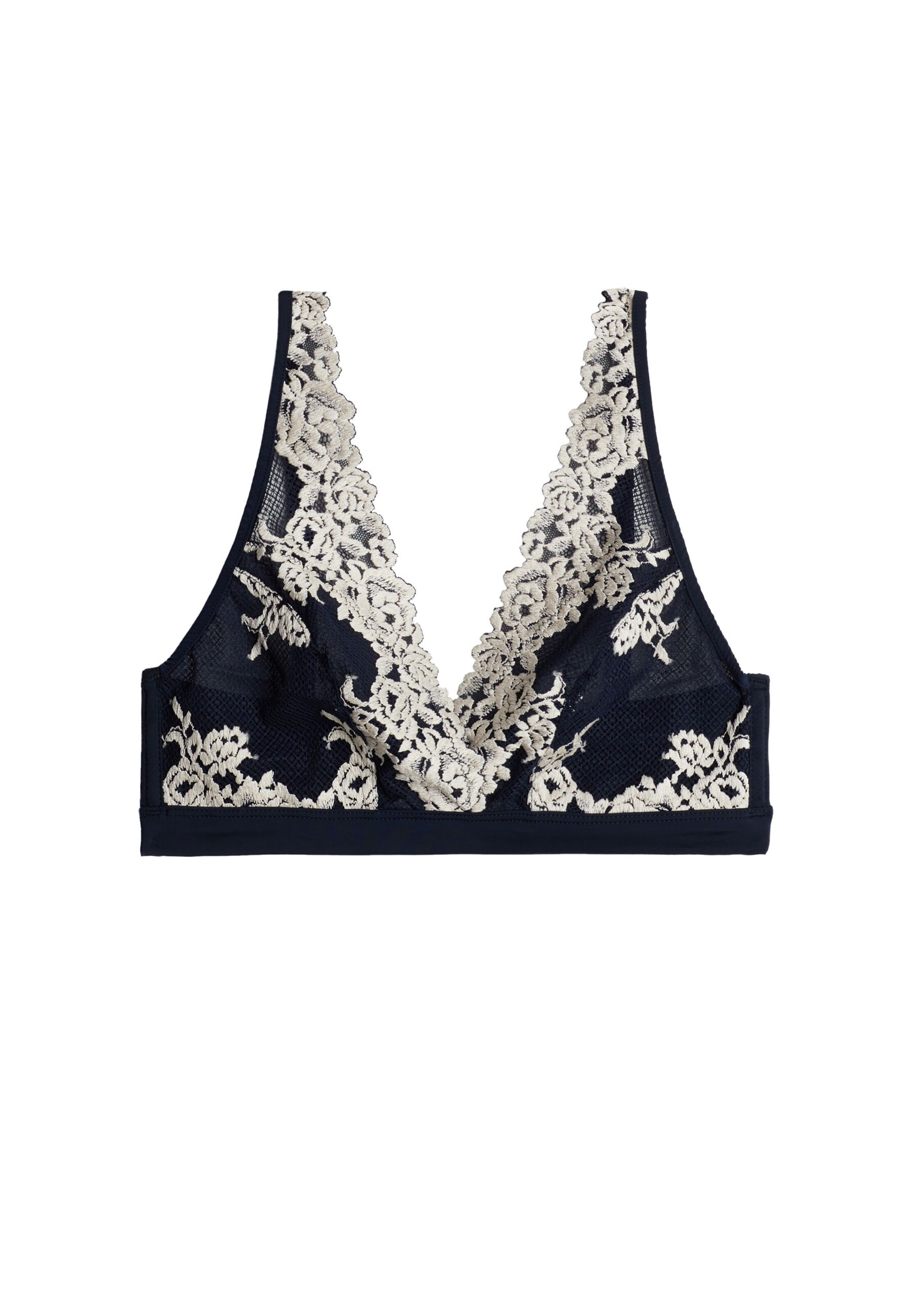 INTIMISSIMI Triangle Bra in Blue: front