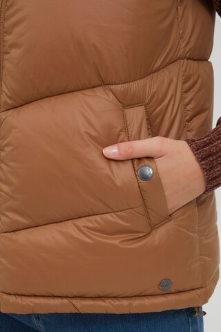 Oxmo Vest 'TABITA' in Brown