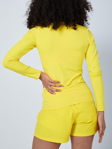 SPORTKIND Funktionsshirt 'Longsleeve Shirt'‌‌‌‌‌‌‌‌‌ in Gelb