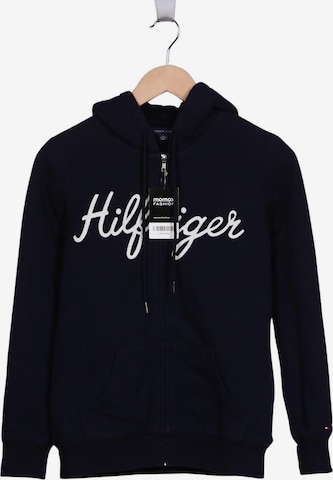 TOMMY HILFIGER Kapuzenpullover XXS in Blau: Vorderseite