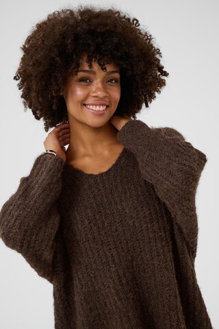 Pull-over 'Brava' CULTURE en marron