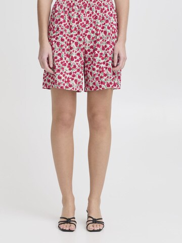 Loosefit Pantalon ' IHAYA ' ICHI en rouge