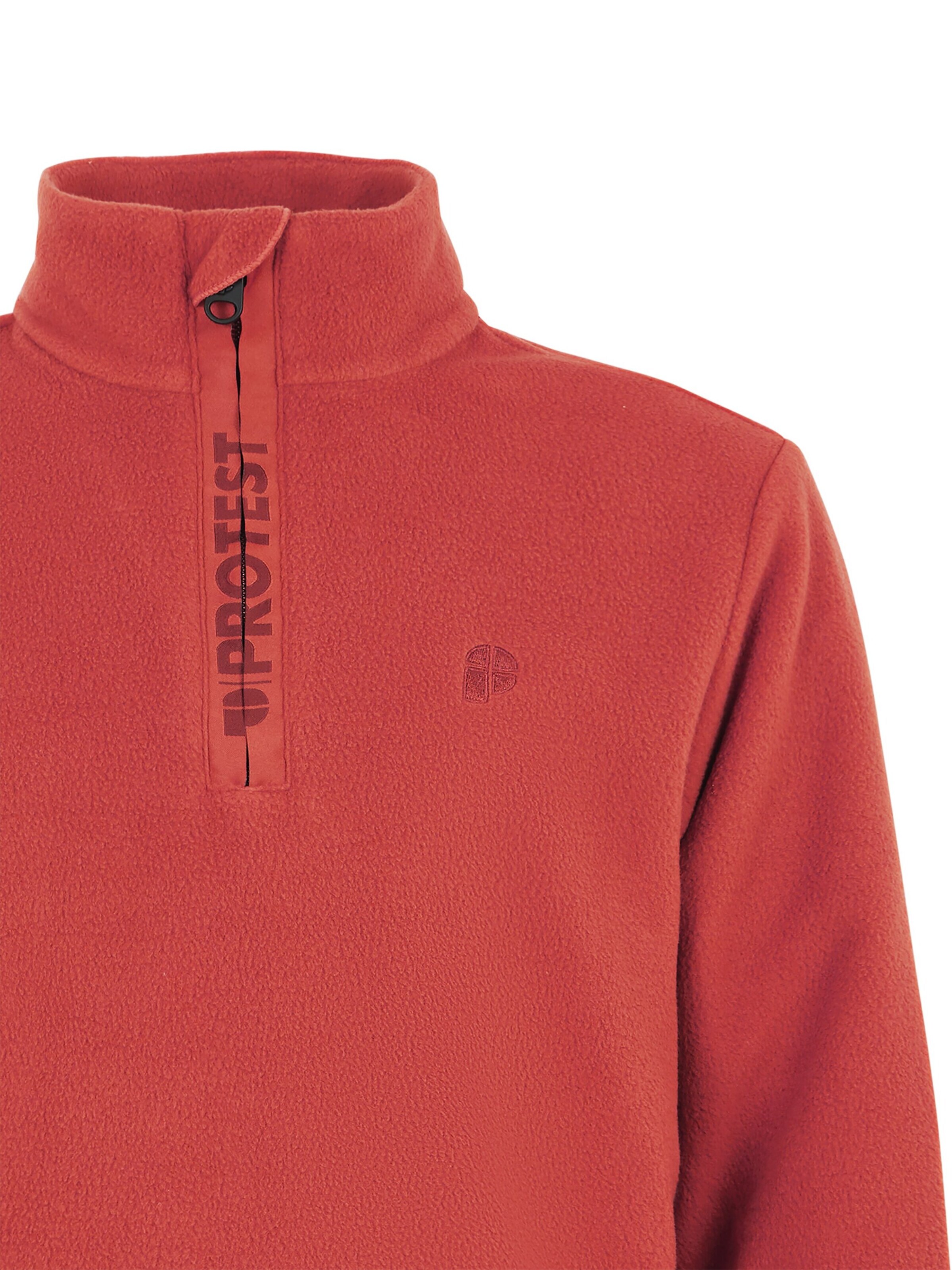 PROTEST Athletic Sweatshirt 'PERFECTY JR' in Red