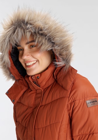 ICEPEAK Winter Coat 'PAIVA' in Orange