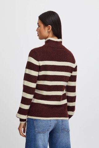 ICHI Sweater in Brown