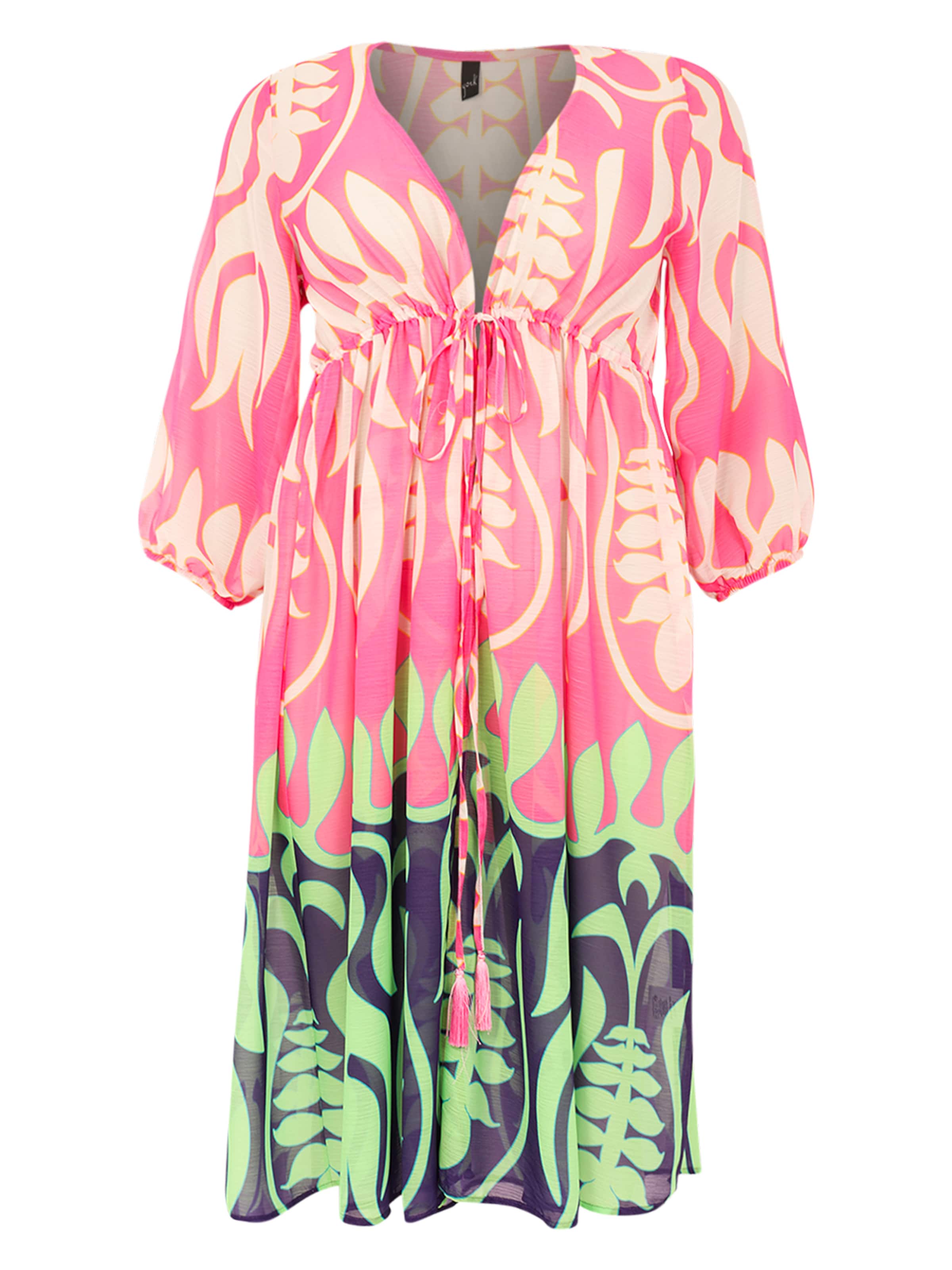 Cape YOEK en rose : devant