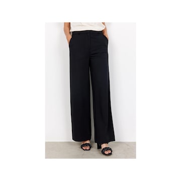 Soyaconcept Wide leg Pants 'Daniela' in Black: front