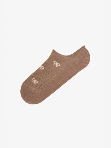 Penti Sokid 'PENTI Ribbon Jacquard Sneaker Socken', värv segavärvid