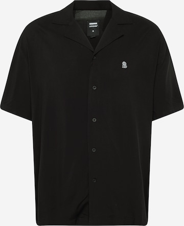 Dr. Denim Regular fit Button Up Shirt 'Madi' in Black: front