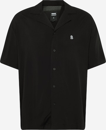 Dr. Denim - Ajuste regular Camisa 'Madi' en negro: frente