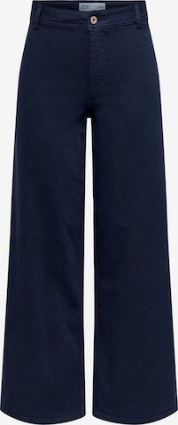 Loosefit Pantalon 'JDYIRIS' JDY en bleu : devant