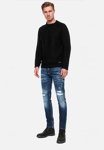 Coupe slim Jean Rusty Neal en bleu