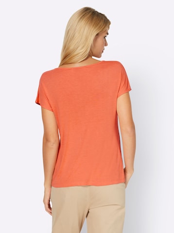 heine T-shirt i orange