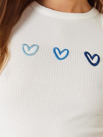 Top di Bianco Lucci in bianco