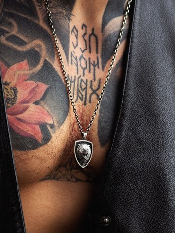 REYTEL Pendant 'BEARS ROAR' in Silver
