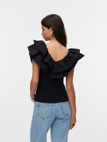 VERO MODA Топ 'VMANE' в Черный