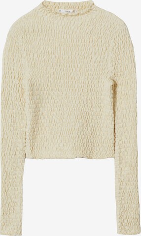 MANGO Pullover 'Elif' in Beige: predná strana