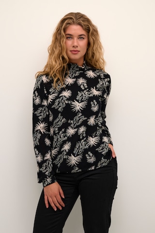 Kaffe Blouse 'Merle' in Black: front